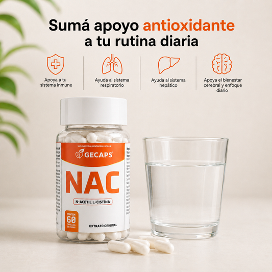 NAC N-acetil L-cisteína