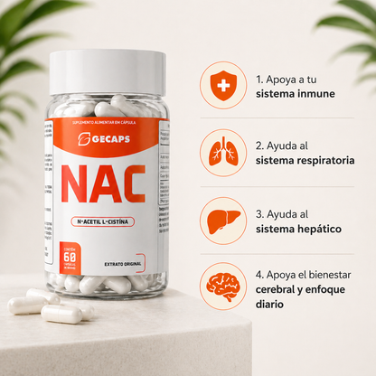 NAC N-acetil L-cisteína