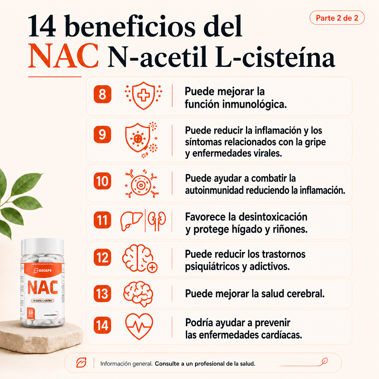 NAC N-acetil L-cisteína