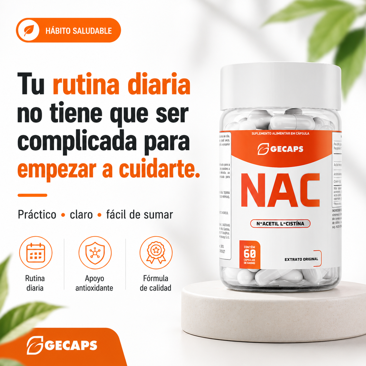 NAC N-acetil L-cisteína