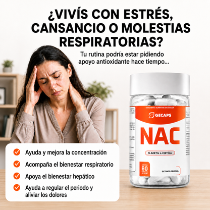 NAC N-acetil L-cisteína